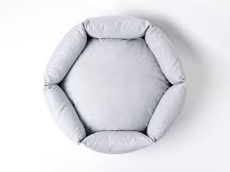 Features lovely ruffled edge with a cute bow, and a removable easy to keep it clean by removing cushion cover with zipper. Spare Covers Ducky Donut Dog Bed Charley Chau Luxury Dog Beds Blankets