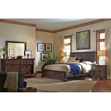 Bancroft Java Brown 6 Piece Queen Traditional Bedroom Set Traditional Bedroom Sets Furniture Bedroom Sets