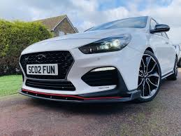 Front Splitter Hyundai I30n Performance Polar White