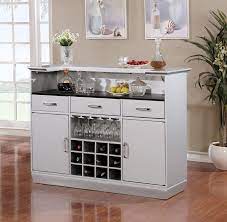 There are 460 wine bar server for sale on etsy, and they cost 442,53 $ on average. Cm3452bt Alena Silver Finish Wood Bar Table Server With Wine Racks And Touch Lighting