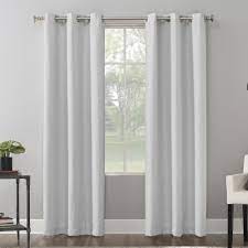 The Big One 2 Pack Raiden Solid Grommet Decorative Window Curtain Set Curtains Window Curtains Curtain Sets