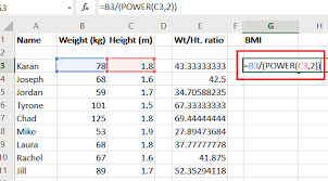 Body mass index (bmi) is a convenient rule of thumb used to broadly categorize people as underweight, of normal weight, overweight, or obese. Calculate Bmi In Excel Using This Bmi Calculation Formula