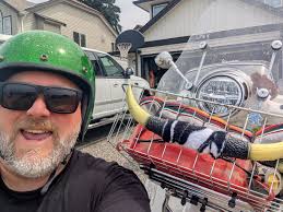 Cannonball stops in Blytheville, AR in 2023. Dead Elvis attendees Tiny Tim  Jackson and Valerie Skinkus are riding it. We will arrange some kind of  group ride or event to go cheer