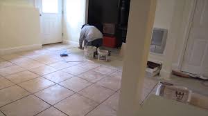 Ceramic Tile On Concrete Basement Floor Basement Flooring Concrete Basement Floors Tile Basement Floor