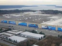 Boeing Everett Factory Wikipedia The Free Encyclopedia Boeing Everett Factory Big Building Boeing