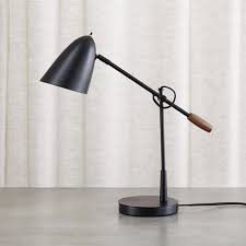 Morgan Black Metal Desk Lamp With Usb Port In 2020 Metal Desk Lamps Black Metal Desk Desk Lamp