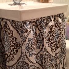 sink skirt, window curtains