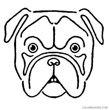 Columbus pictures to color tag christopher columbus three ships. Bulldog Face Coloring Pages Bulldog Face Drawing Avintage Kids Printable Coloring4free Coloring4free Com