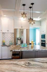 I Love The Arabesque Tile Backsplash And Star Shaped Pendant Lights Stephanie Hatten Hgtv Kitchen Pictures Arabesque Tile Backsplash Kitchen