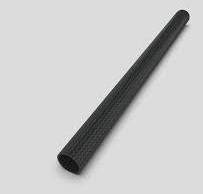 Pullbraided Carbon Fiber Tube - Smooth Matte - 0.906(23mm) x 0.984(25mm) x  78.74(2m)
