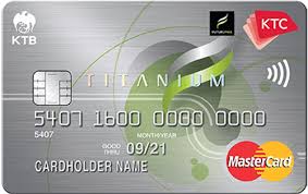 ผลการค้นหารูปภาพสำหรับ KTC Credit Card (TH)