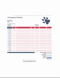 A little soul searching is also required. Pet Sitting Invoice