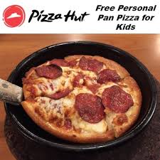 Pizza Hut Free Pizza For Kids Pizza Hut Kids Pizza Pizza