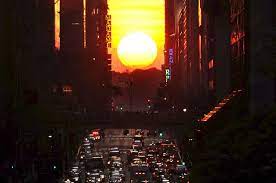 Allez Voir Le Manhattanhenge A New York
