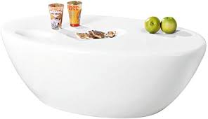 Ibbe design oval rund weiss couchtisch modern skandinavisch retro kaffeetisch beistelltisch mdf fly natur massiv buche holz beine 116x66x45 cm 183 00 retro beistelltsiche stockholm 2er set couchtische oval klein buche. Couchtisch Hochglanz Weiss Oval Test Vergleich 2021 7 Beste Couchtische