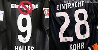 Die mannschaft sorgte unter anderem in potsdam, krefeld und gegen. Eintracht Frankfurt Verwirft Beruchtigtes Klassisches Branding Fur 2019 20 Trikots Nur Fussball