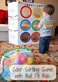 Color Toss Activity With Video Toddler Activities Infant Activities Toddler Fun