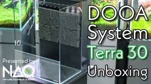 Dooa System Terra 30 Unboxing From Ada Palludarium Aquascaping Youtube