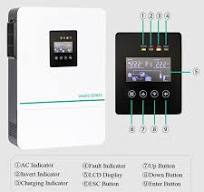 Hybrid Solar Inverter Grid Tied Inverter HE200-4200 Single ...