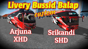 50+ livery bussid hd po bus terkenal Livery Bussid Balap Srikandi Shd Arjuna Xhd Bus Simulator Indonesia Youtube