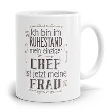 Sprüchetasse Bin Im Ruhestand