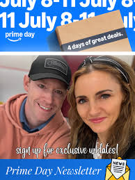 My husband and I have been working around the clock to bring YOU the very  best Amazon Prime Day deals — and it all kicks off TOMORROW (July 8–11)!  🛍️🔥 This year,