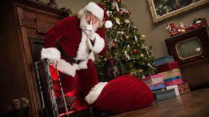Give your trees the full christmas treatment with ornaments hung from ribbons for a unique holiday look. Why Does Santa Claus Come Down The Chimney Mental Floss