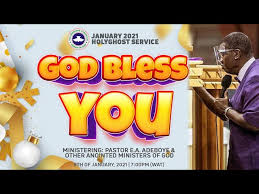 Check spelling or type a new query. Live Video Rccg January 2021 Holy Ghost Service Theme God Bless You Perspective