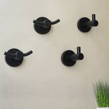 Black Wall Hooks Creative Wall Hooks Decorative Hooks Wall Etsy In 2020 Black Wall Hooks Black Walls Towel Hooks