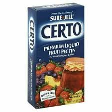 Sure Jell Certo Premium Liquid Fruit Pectin 6 Fl Oz For Sale Online Ebay