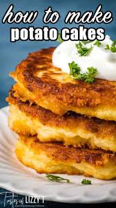How To Make Potato Cakes In 2020 Potato Cakes Mashed Potato Cakes Mashed Potato Cake Recipe