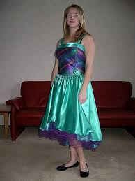 Pin On Satin And Silk Dresses