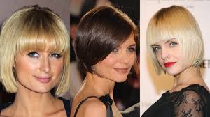 Tangle the hair with your fingers to make them voluminous. Short Blunt Hairstyles Youtube
