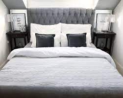 This example brings enjoyment even by looking at. Top 60 Best Grey Bedroom Ideas Neutral Interior Designs
