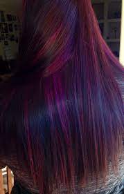 Purple Red Hair Amazing Hair Done By Tara Harmon Aaron Andujar Hair Styles Red Purple Hair Cool Hairstyles