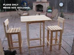 Diy Plans To Make Bar Table And Stool Set Outdoor Etsy In 2021 Outdoor Bar Table Bar Table And Stools Diy Outdoor Furniture