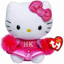 Ty Toys Beanie Baby Hello Kitty Cheerleader Walmart Com