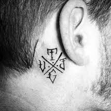 It is a sensitive place to get where you can feel more pain if you go through a large tattoo on behind the ear tattoo designs. Behind The Ear Tattoos Guys Novocom Top