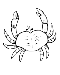 Welcome to our collection of free crab coloring pages. Crab Coloring Page To Print Coloringbay