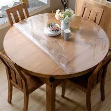 3/16 (5mm) great for patio tables, side tables, inserts, and glass protective table covers. Ostepdecor 2 0mm Thick Crystal Clear 32 Inches Round Table Protector For Dining Room Table Water Resistant Non Slip Vinyl Table Pad Circle Table Cover For Coffee Glass In Dubai Uae Whizz