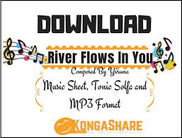 By default, it's a bit difficult to find your offline albums and playlists, but th. River Flows In You Sheet Music For Piano In Pdf Mp3