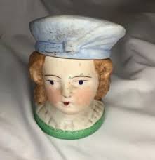 POT A TABAC Porcelaine D'art Limoges Signe R. Leclair France Decor Tacot  EUR 25,00