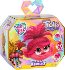 Little Live Pets Scruff-a-Luvs Trolls Band Together Reveal. Wash, Reveal  and Style A Cute Plush Trolls Doll