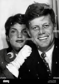 John f kennedy and jacqueline bouvier kennedy hi-res stock photography and  images
