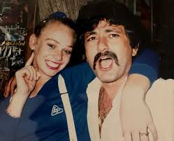 KINGS CROSS PHOTO SERIES #3657 the pix of Linda Portelli #8 arifa and one  of the true kings of the cross, skinny steve stavrou (the big boss at the  love machine), give