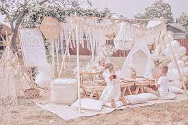 Boho Luxe Garden Party Kids Birthday 1st Birthday Enchanted Fairy Garden Kids Party Macrame Garden Party Birthday Boho Garden Party Garden Birthday