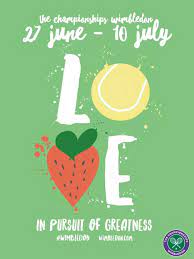 Poster For The Championships Wimbledon By Anna Backs Wimbledon Wimbledon Tennis Wimbledon Party