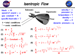 Isentropic Flow Equations