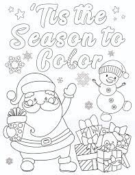 Free Christmas Coloring Pages For Adults And Kids Happiness Is Homemade