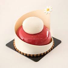 manjari chocolate mousse namelaka berries compote petit gateau i made at icook pavonitalia valrhona italia pa fancy desserts petit gateau cold desserts